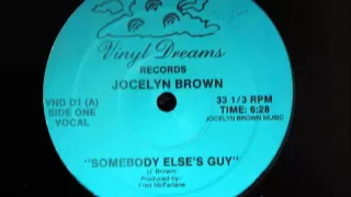 Jocelyn Brown - Somebody Else´s Guy Original 12 inch Version 1984.