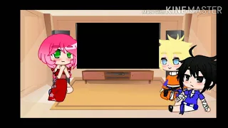 Naruto reacts to yandere chan vs yandere kun rap battls