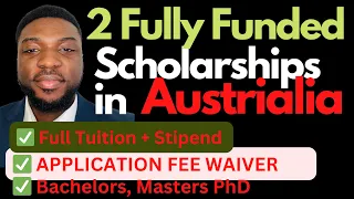 $40,000, FULL TUITION + STIPEND TO STUDY IN AUSTRALIA 2024 - Hurry‼️