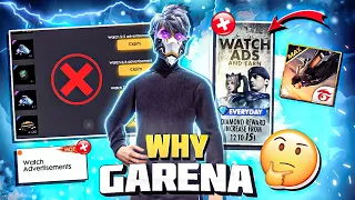 Why Garena Remove Watch And Earn Diamond  Event 🤔 @MgAlphaFF