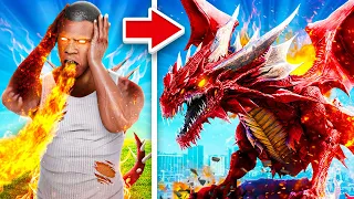 Human To DRAGON In GTA 5!