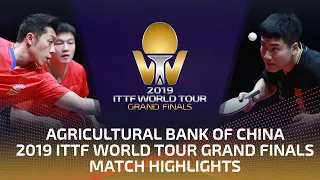 Fan Zhendong/Xu Xin vs Lin Gaoyuan/Liang J. | 2019 ITTF World Tour Grand Finals Highlights (1/2)