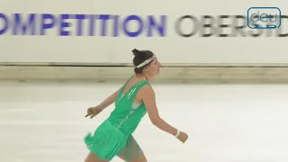 Katharina URBANCZYK-ISU Adult Oberstdorf 2019-Ladies Bronze 1 Free Skating-3rd Place