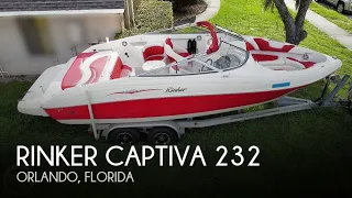 [SOLD] Used 2005 Rinker Captiva 232 in Orlando, Florida