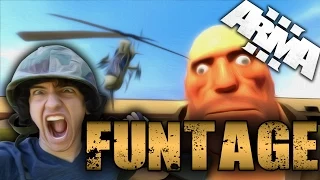 Funtage Funny Moments!!! (Arma 3 - Wasteland - Livestream Highlights!)