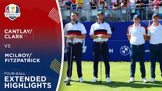 Cantlay/Clark vs Fitzpatrick/McIlroy Extended Highlights | 2023 Ryder Cup