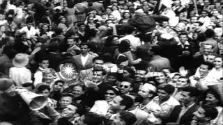 British forces liberate Greece from German occupation and Greek Prime Minister Po...HD Stock Footage