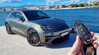 Porsche Macan Turbo EV TEST POV Drive & Walkaround [4k]