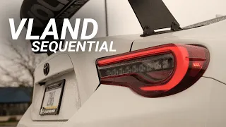 NEW PARTS! VLAND Sequential Taillights Install | FRS BRZ 86