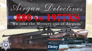 Daisy 880 vs  Winchester 1977XS "Full Review" by Airgun Detectives