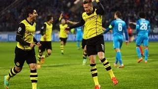 Marco Reus vs Zenit Petersburg - Champions League (25/2/2014)