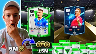 NOROC FABULOS LA PACK OPENING PE CONTUL SECUNDAR || AM FACUT PROFIT 15M || EA FC 24 MOBILE