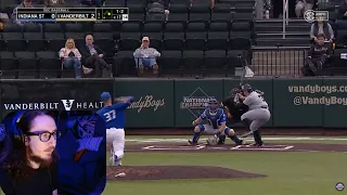 this was not syc at all - Indiana State vs #9 Vanderbilt College Baseball Highlights - Reaction