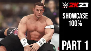 WWE 2K23 SHOWCASE MODE (PS5) PART 1 - John Cena Vs Rob Van Dam (All Objectives)