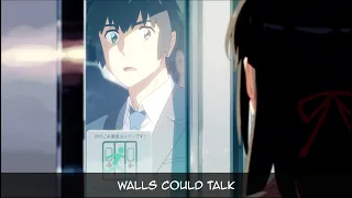 Halsey, Nico Collins - Walls Could Talk (Nightcore Video)