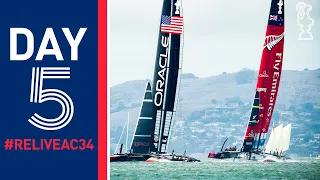 Day 5 - #ReliveAC34 | Race 8 Full Replay | America's Cup