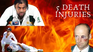 TOP 5 WORST INJURIES IN CRICKET HISTORY || DANGEROUS INJURIES