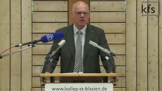 Bundestagspräsident Prof. Dr. Norbert Lammert zum Thema Reformation