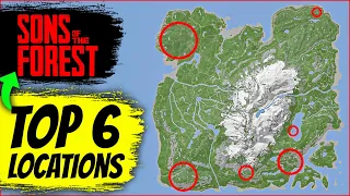 Top 6 Best Base Locations After Sons Of The Forest 1.0