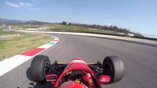 Ferrari F1 412T2 at Mugello F1 Cliente with Marc Gene, 2015