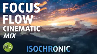 Focus Flow Cinematic Inspiring Study Music + Beta Isochronic Tones