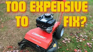 Left for DEAD: Troy-Bilt walkbehind mower