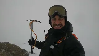 Winter Hiking Up Mount Snowdon / Yr Wyddfa , Wales