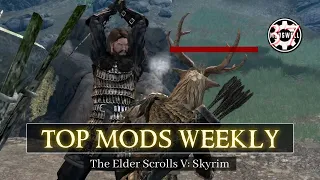 Top Mods Weekly: NEW Enemies, Bosses and Textures Skyrim XBOX Mods