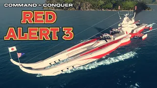 Red Alert 3 | The Shogun Battleship! | (3 vs 3 Brutals)