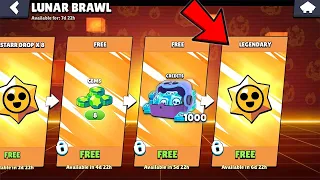 THAAANKS🔥 8 FREE LEGENDARY REWARDS🎁🔥 LUNAR BRAWL GIFTS🎁🔥 BRAWL STARS UPDATE😱✅!!