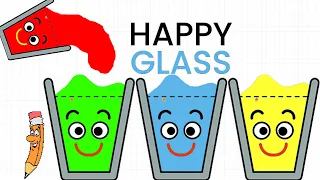 Happy Glass level 121 to 150 3 Stars Walkthrough iOS Gameplay