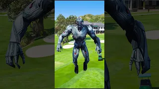 ULTRON TAKE REVENGE FROM AVENGERS 😱😈 || GTA 5 #shorts #gta5