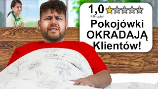 Testuje HOTELE z 1-GWIAZDKOWYMI OPINIAMI...