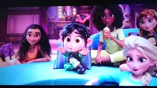 Ralph breaks the internet Disney princesses scene in Cantonese