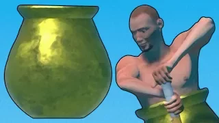 Getting Over It - СЕКРЕТ ЗОЛОТОГО ГОРШКА [#7] - Игра - Прохождение