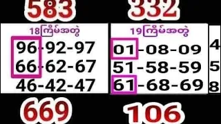 Thai Lotto 3UP HTF Pairs For Coming Draw 1-11-2022 || Thai Lotto Result Today