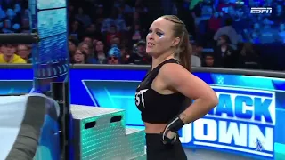 Ronda Rousey Vs Emma por el Campeonato - WWE SmackDown 28 de Octubre 2022