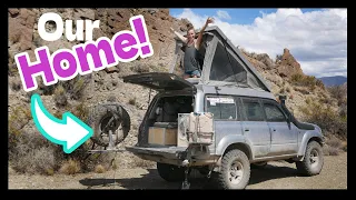 Truck Tour - Overland Build Toyota Land Cruiser with Pop-top
