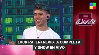 LUCK RA - ENTREVISTA COMPLETA Y SHOW EN VIVO #NocheAlDente (22/11/2023) | Programa completo