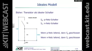 08: Ideales Modell, Realeres Modell, Entwurf von Schaltnetzen, Minimierungsverfahren