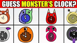 Guess The Clock Screen & EMOJI of The MONSTER | GARTEN OF BANBAN 4, 5, 6, 7 | SIR DADADOO, Syringeon