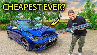 I BOUGHT THE CHEAPEST VW MK8 GOLF R WITH SERIOUS DAMAGE