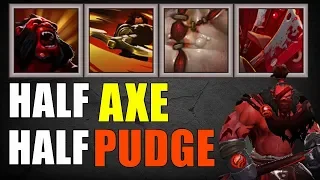 Super Tank Half Axe Half Pudge | Dota 2 Ability Draft