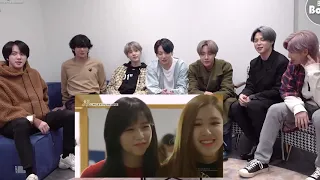 BTS reaction to Kpop Idols Girls Kissing Moments😘😍😍