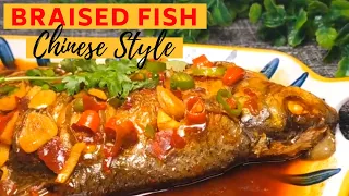 Braised Fish Chinese Style | Easy Fish Recipe