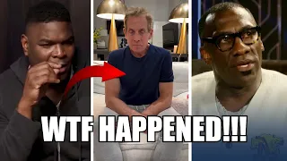 Keyshawn Johnson SET Skip Bayless Straight Over Shannon Sharpe "WTF Happened, BETTER NOT BE RAC*ST"