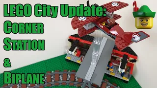 LEGO City Update - Corner Station 60050 & Biplane 7307 🚉🏹