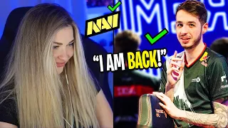 KENNYS IS READY TO DESTROY ON LAN!! S1MPLE'S EX GIRLFRIEND REACTS TO NAVI VICTORY! Twitch Recap CSGO