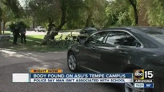 Body found on ASU Tempe campus