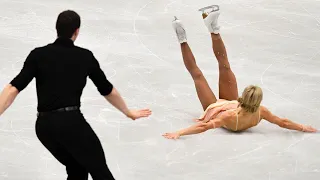 Hard Falls & Fails | World Figure Skating Championships 2022 | Part #2